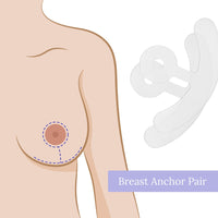 Breast Anchor Pair Size Chart