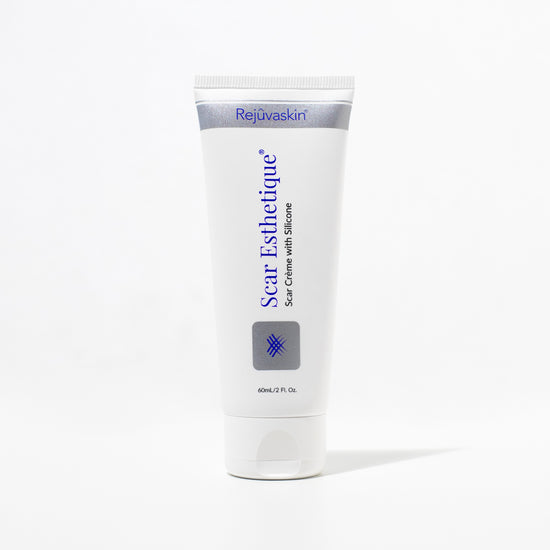Load image into Gallery viewer, Scar Esthetique Scar Cream with Silicone, Rejuvaskin Silicone Scar Cream, Target Discoloration and Hyperpigmentation
